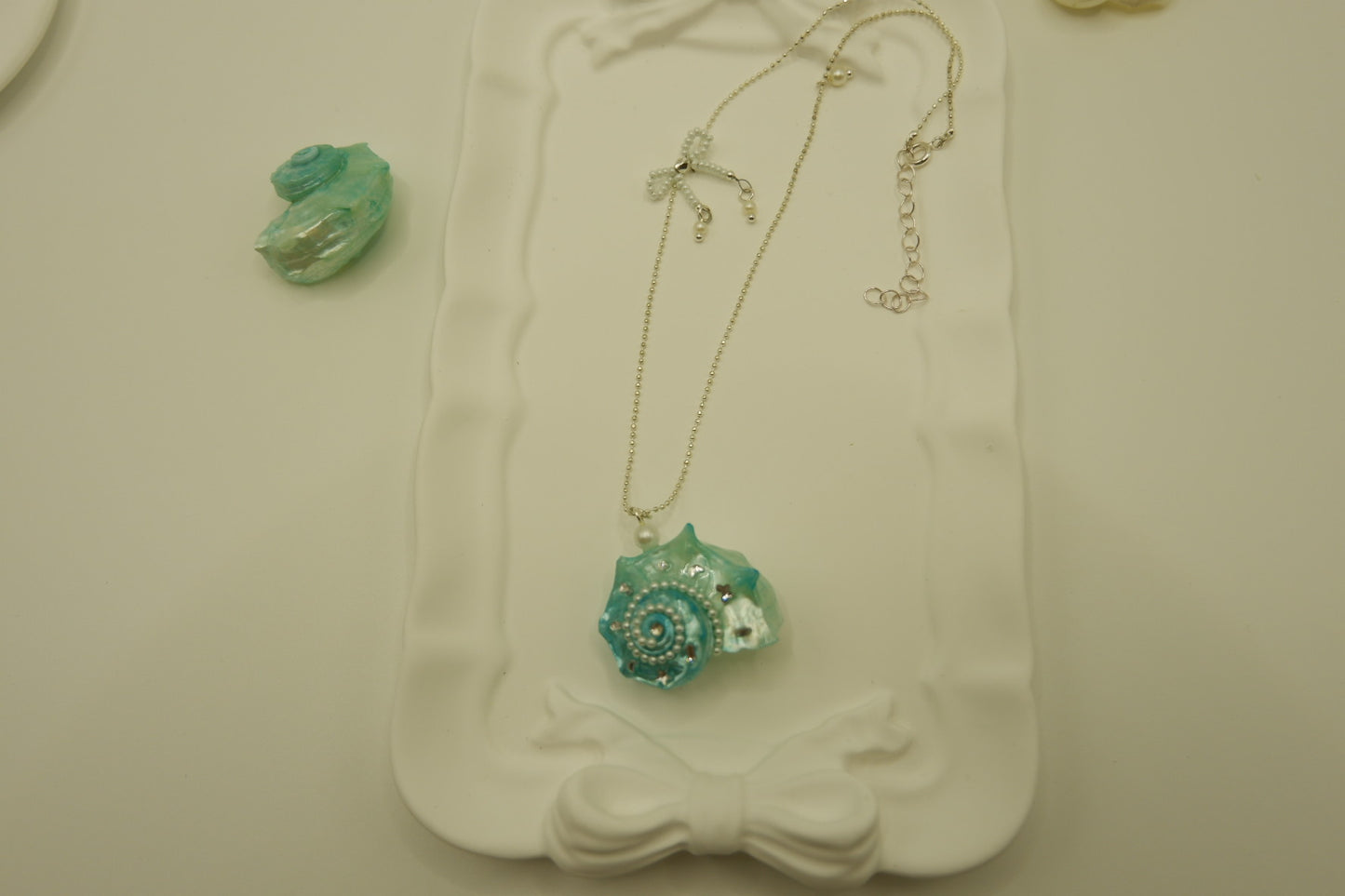 Blue Conch Necklace