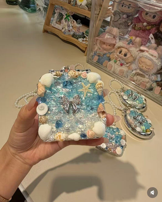 Shell Pocket Mirror