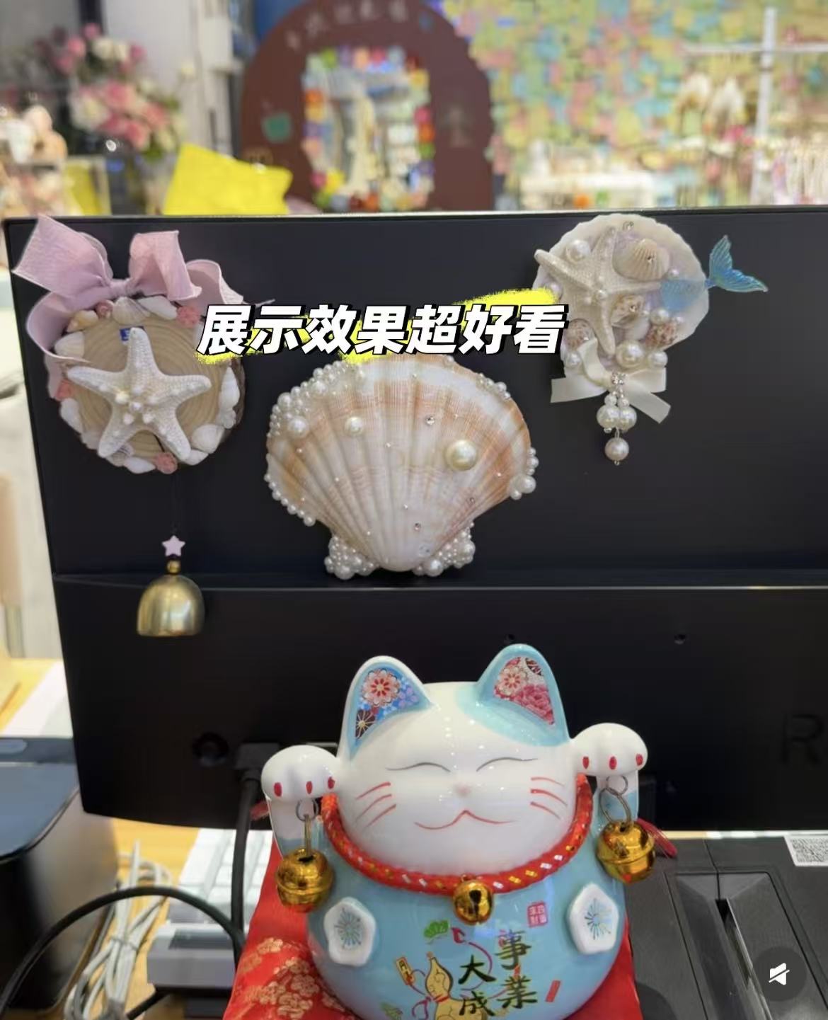 Shell fridge magnet