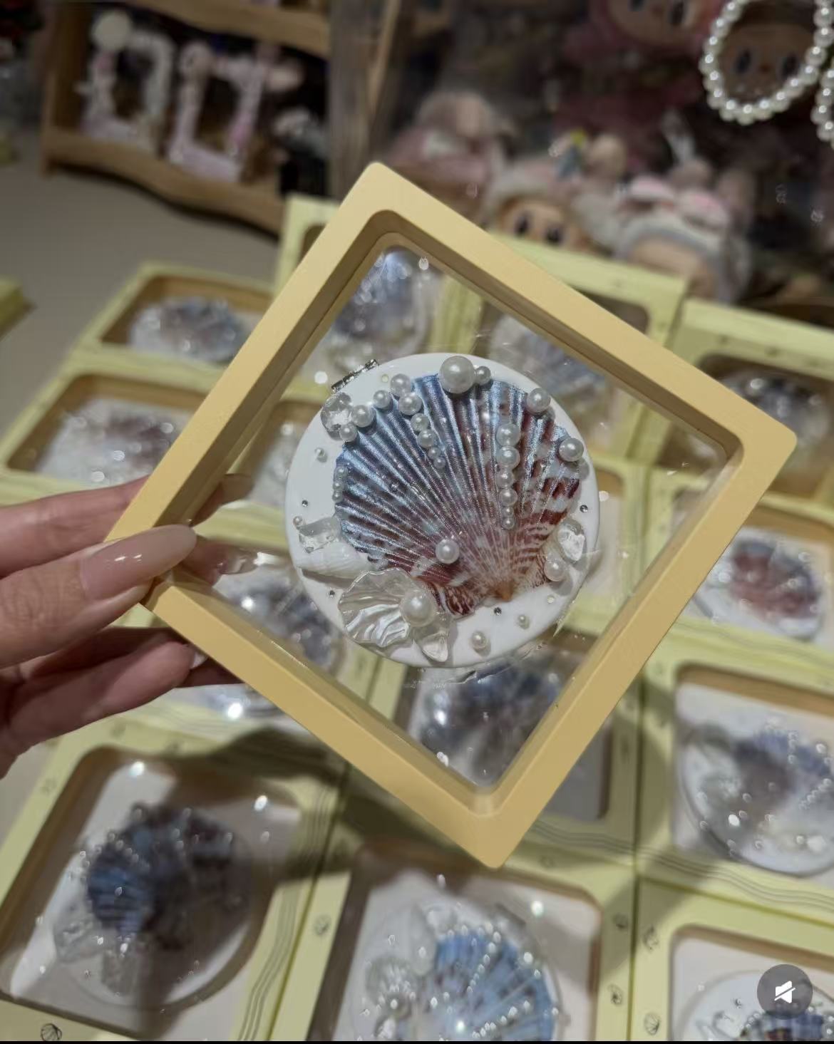 Shell Hand Mirror