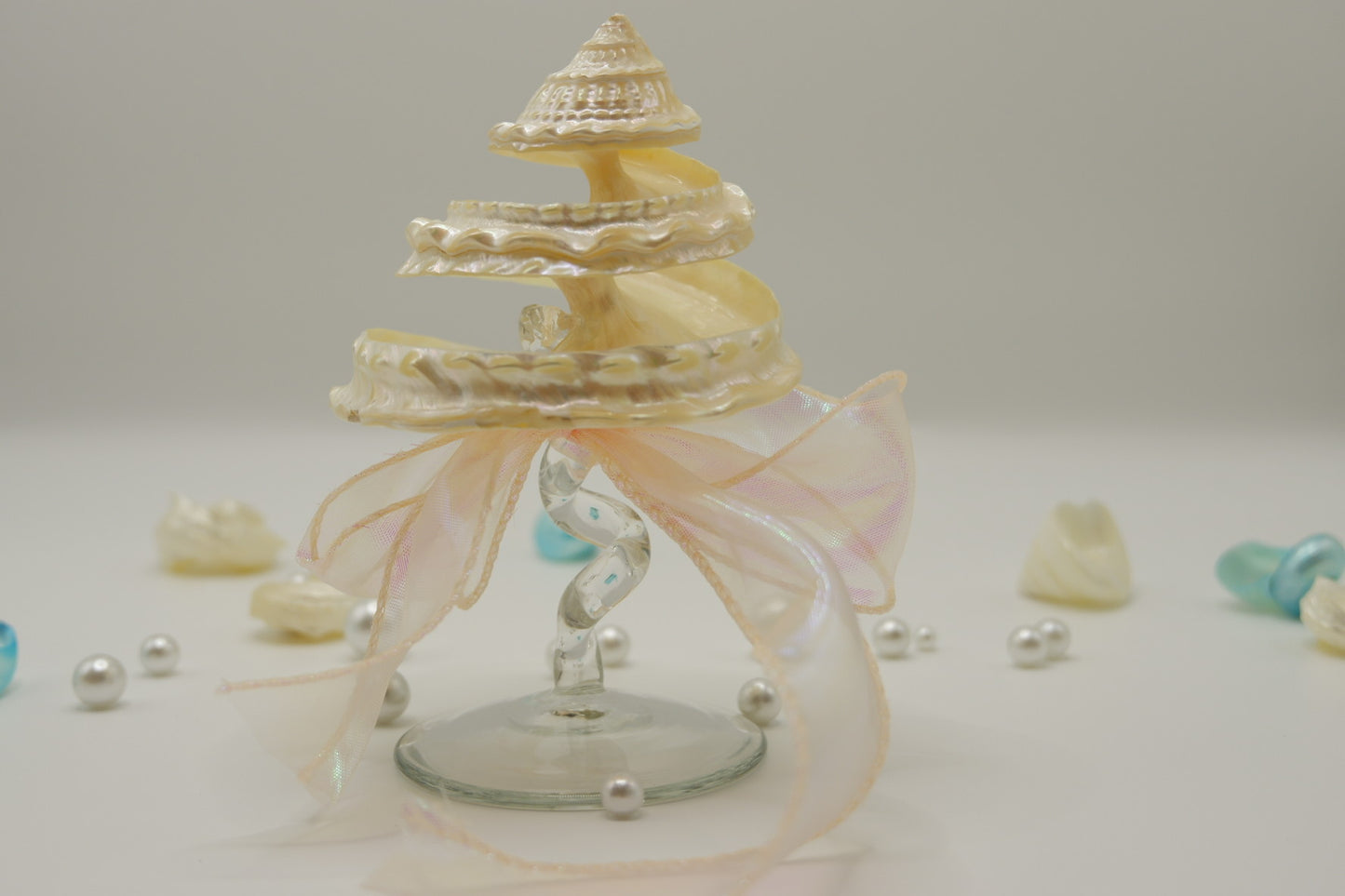 Conch-shaped spiral cup