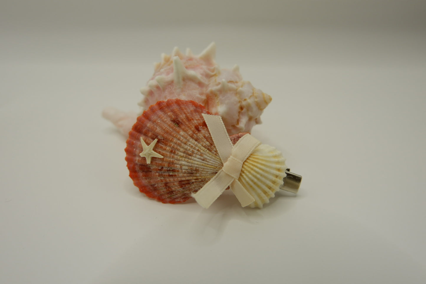 Shell & Conch Hair Clips