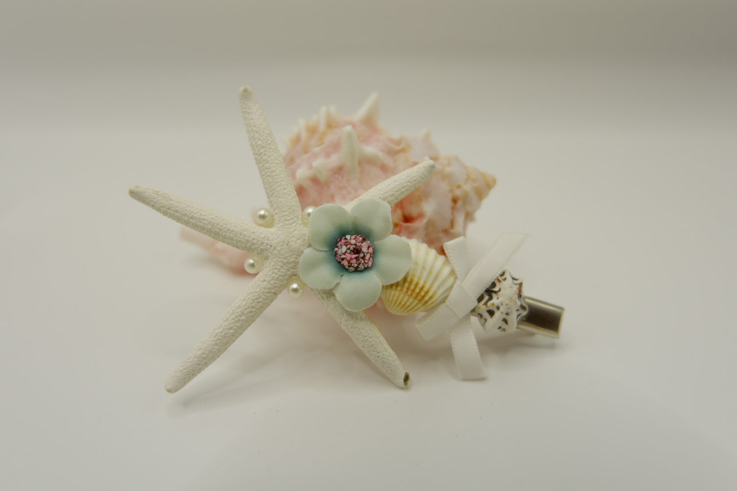 Shell & Conch Hair Clips