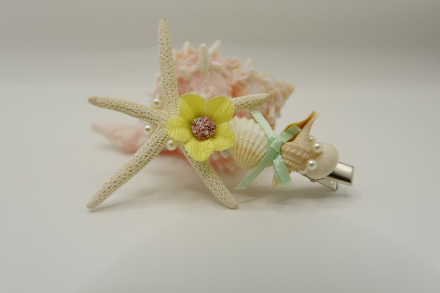Shell & Conch Hair Clips