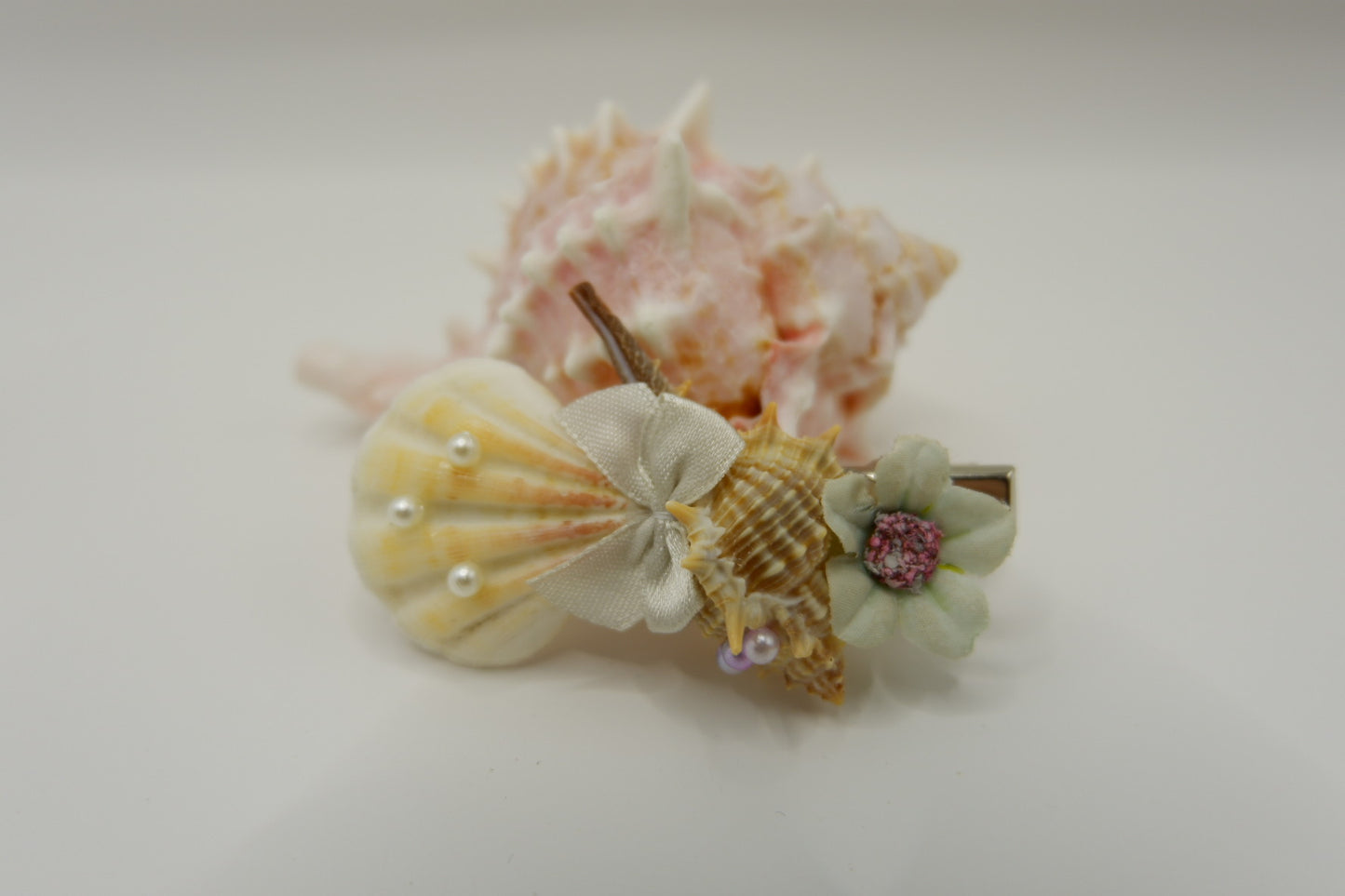 Shell & Conch Hair Clips