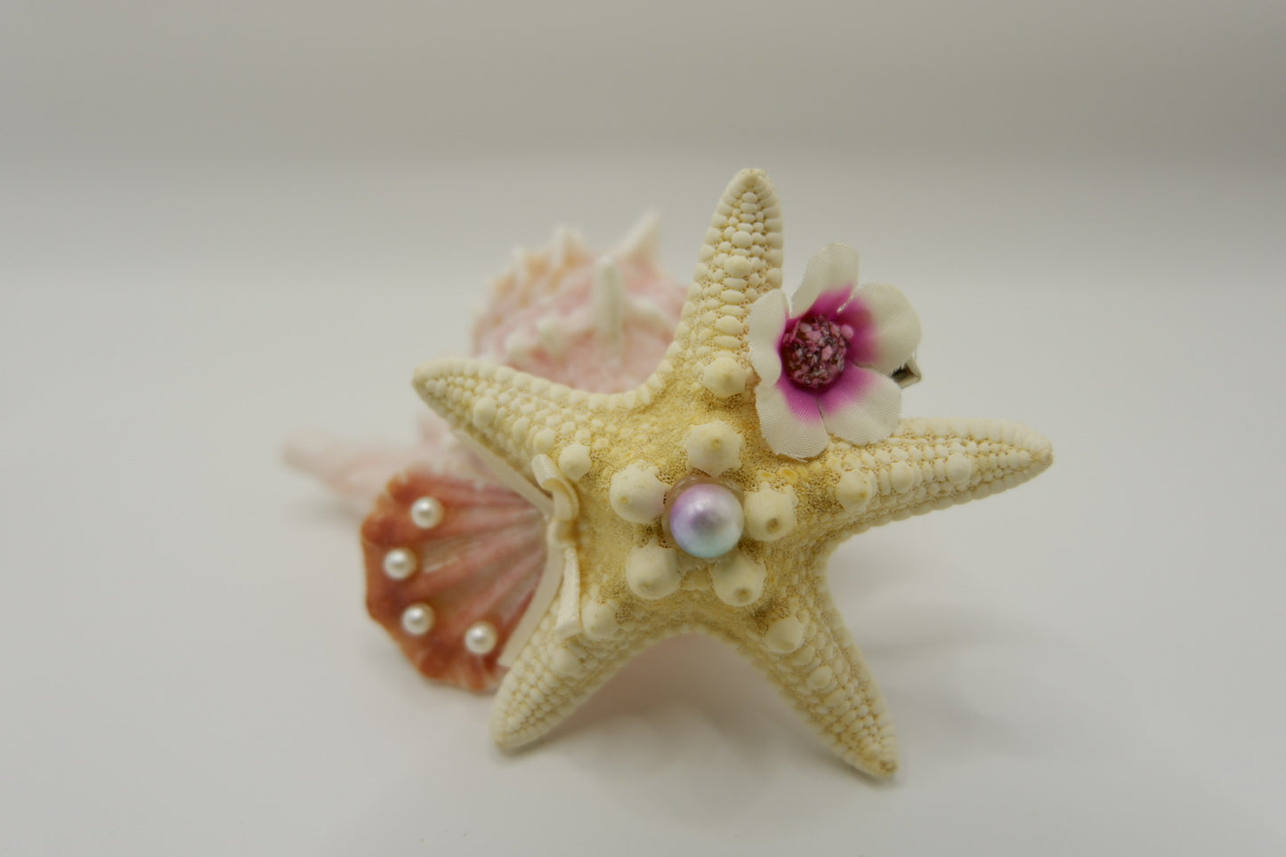 Shell & Conch Hair Clips
