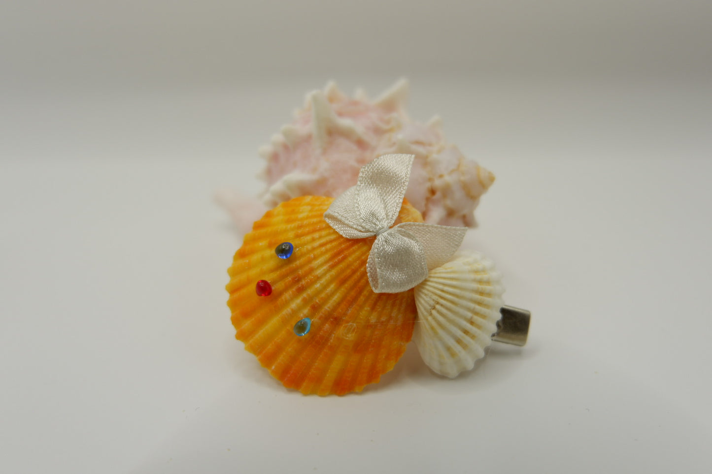 Shell & Conch Hair Clips