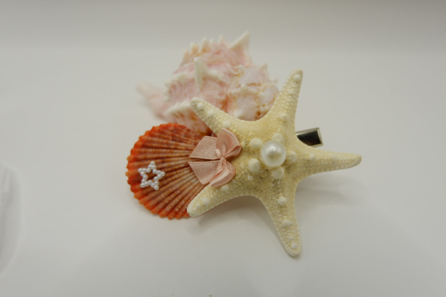 Shell & Conch Hair Clips