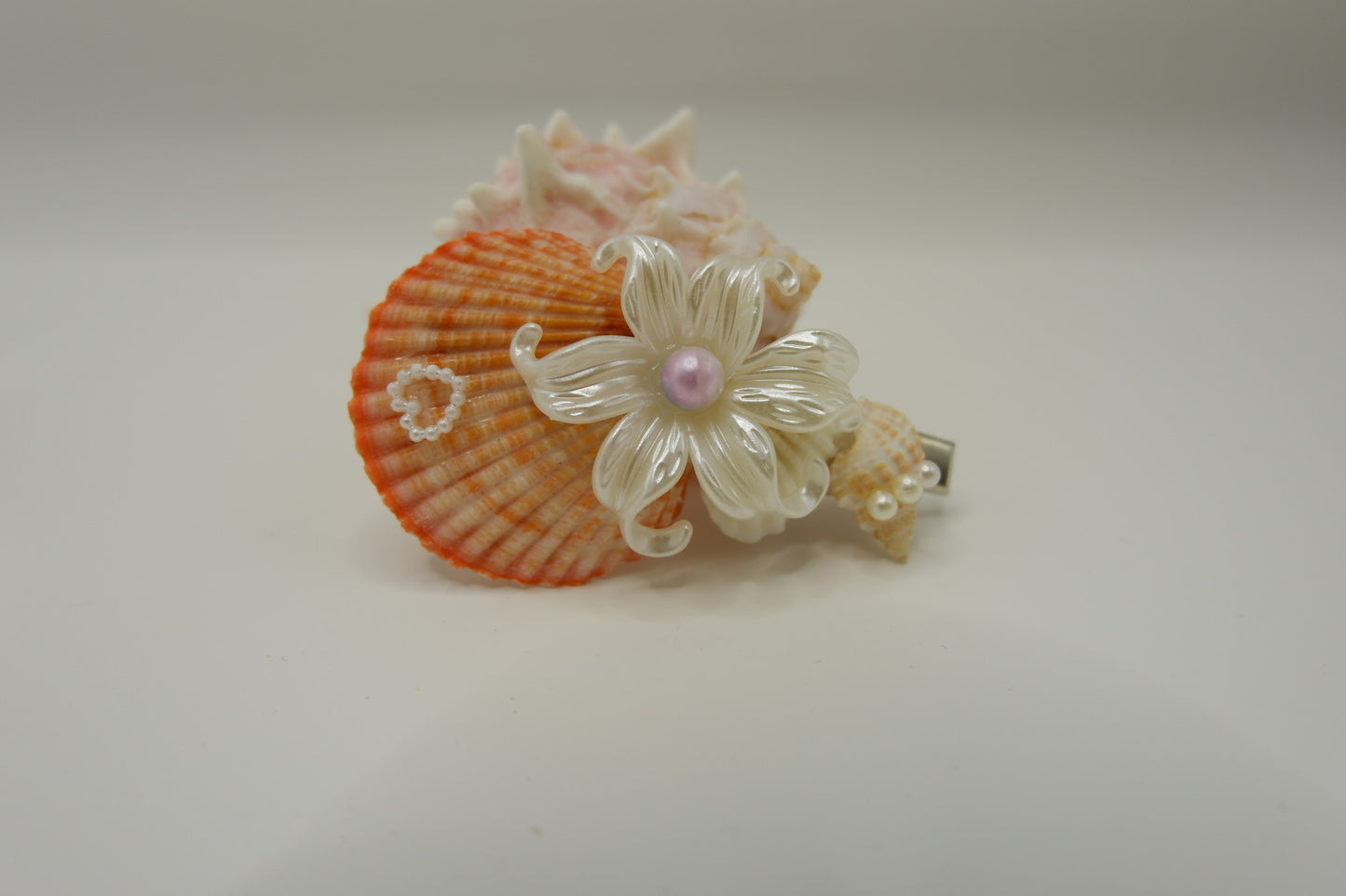 Shell & Conch Hair Clips