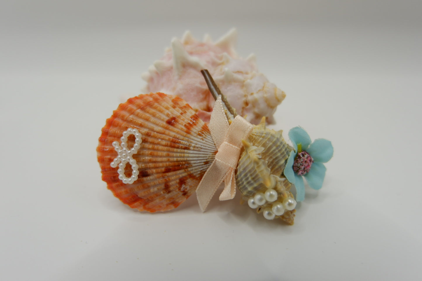 Shell & Conch Hair Clips