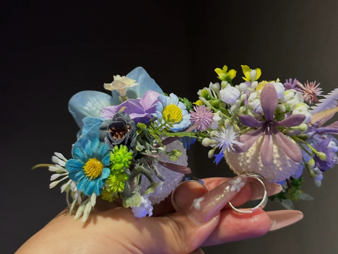 Sea Urchin Flower Ring